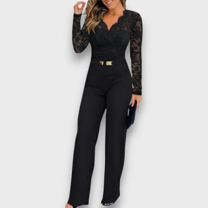 Jolie – Elegant Lace Jumpsuit