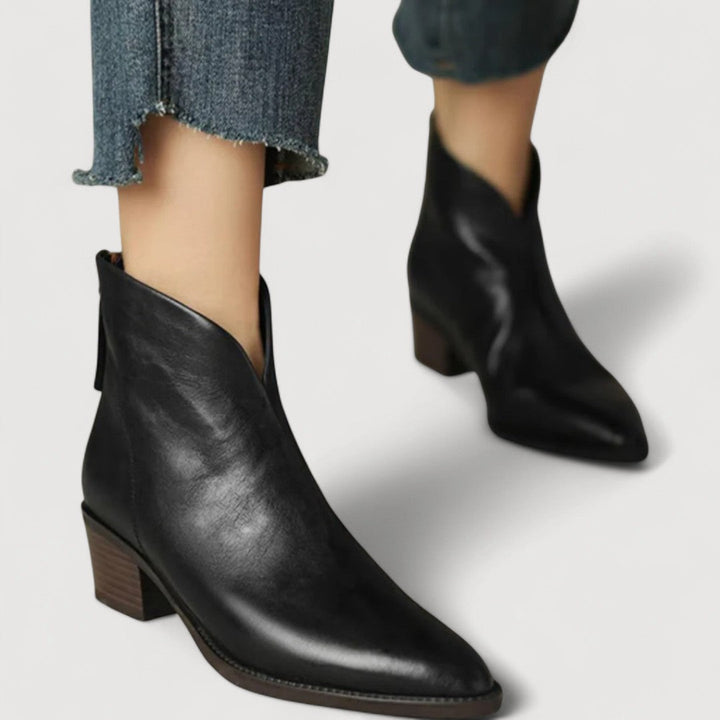 ANITA – LUXE LOW-HEEL BOOTS