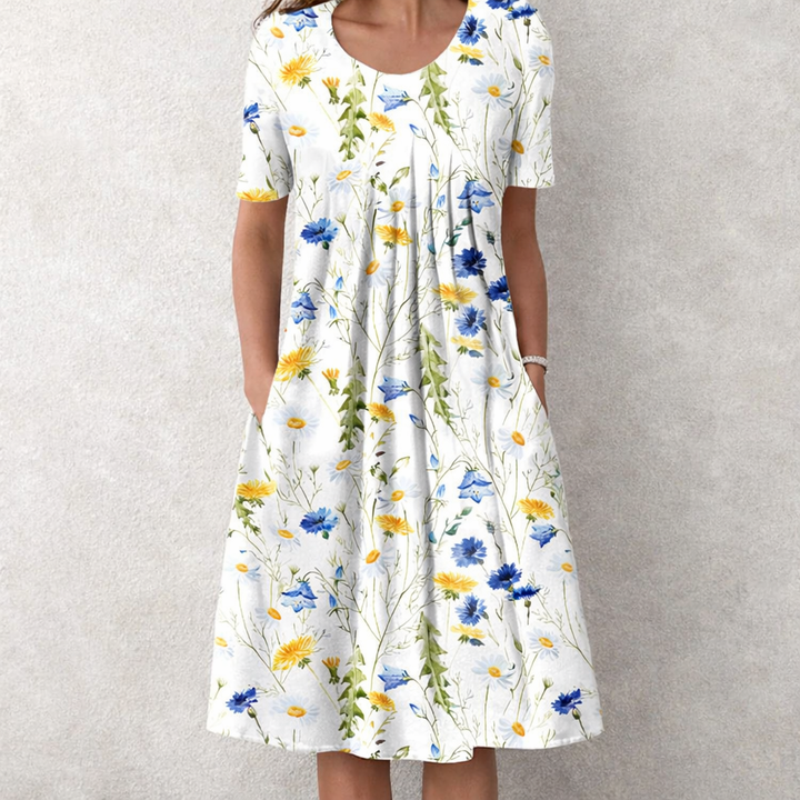 Gigi | Cotton Tummy Coverage Dress