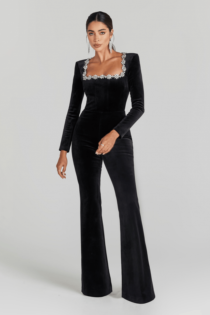 Celeste | Black Jumpsuit