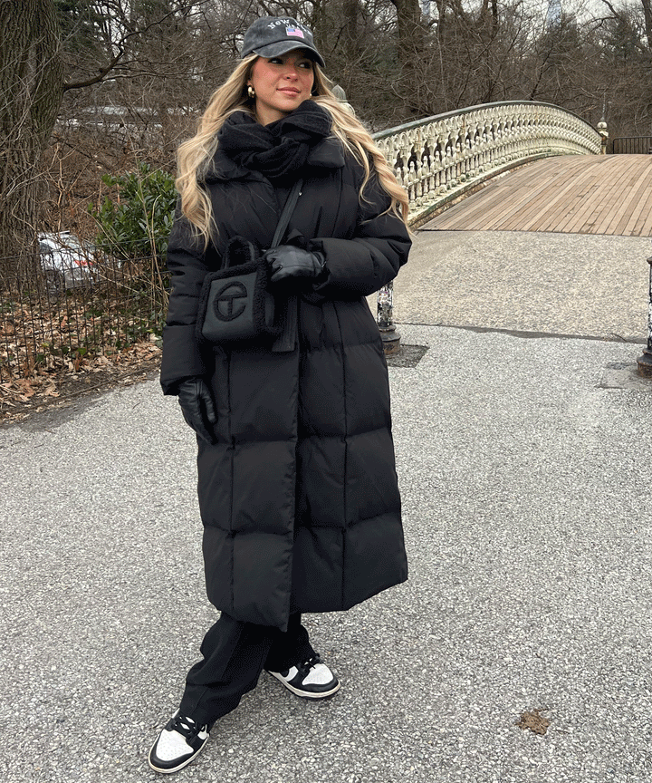 Elowen | Long Quilted Winter Coat