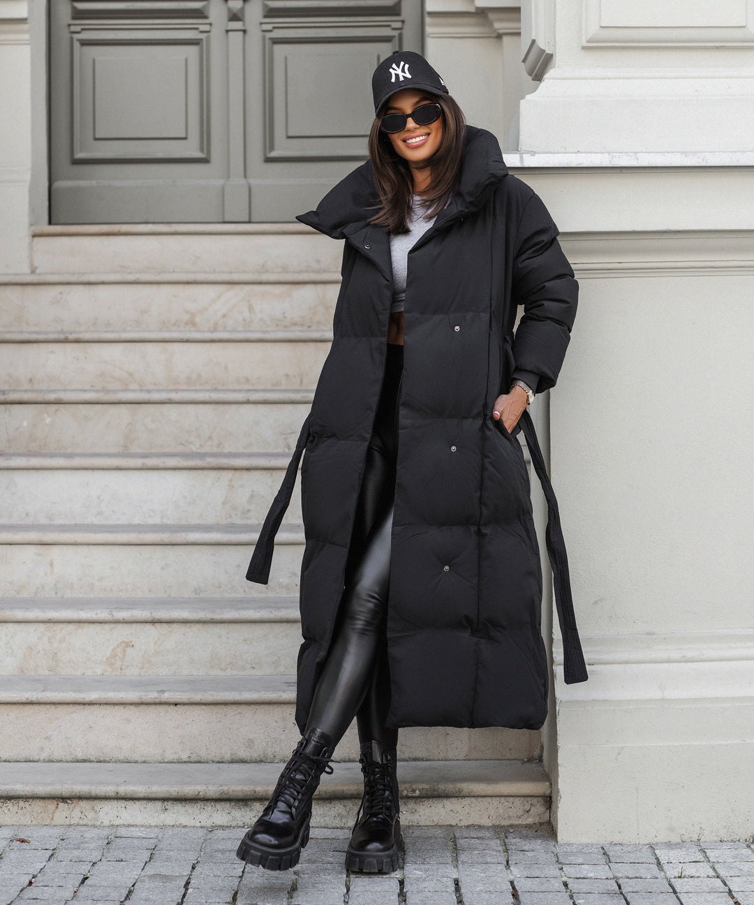 Elowen | Long Quilted Winter Coat