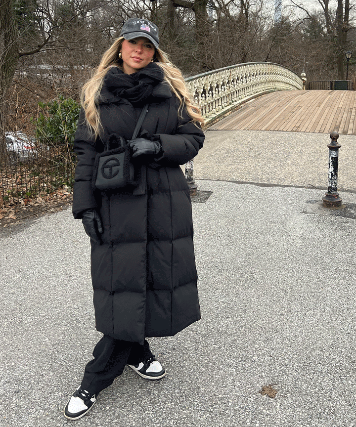 Elowen | Long Quilted Winter Coat