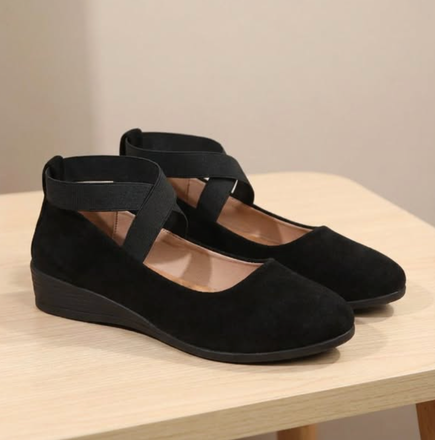 Delphine™ | Comfort Wedge Ballet Flats