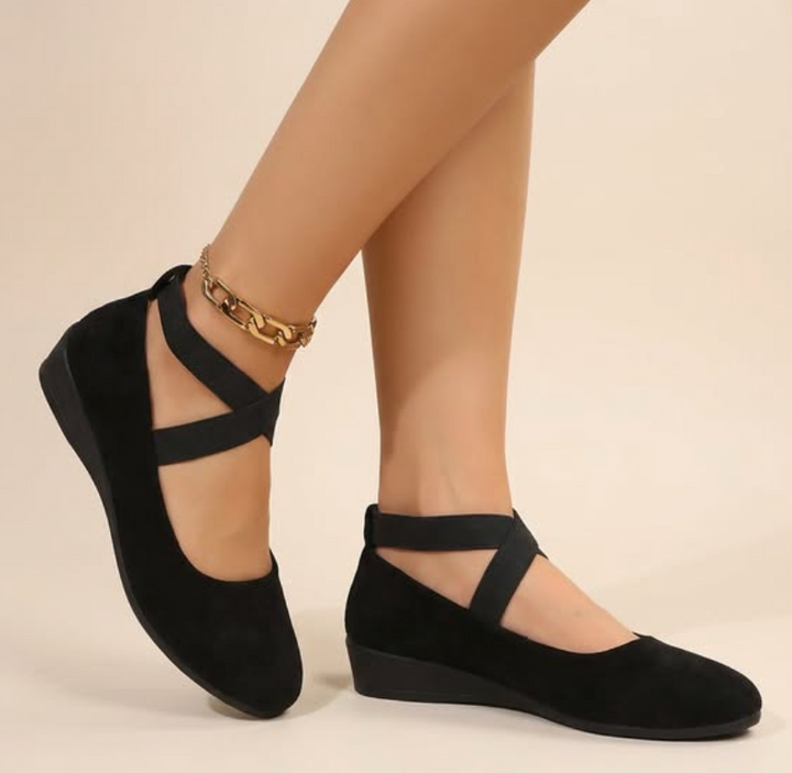 Delphine™ | Comfort Wedge Ballet Flats