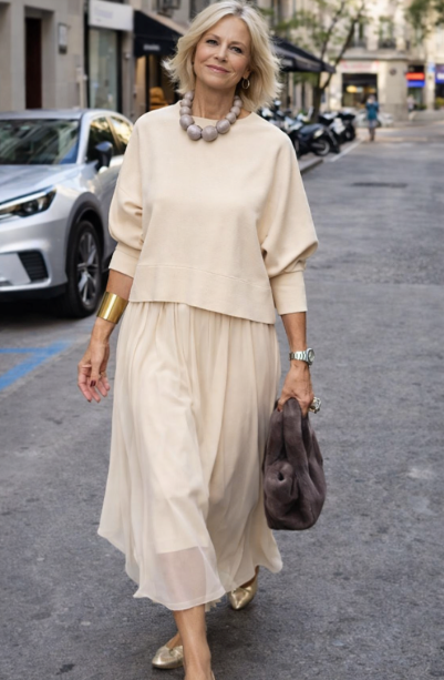 Zanelia™ | Elegant Tulle Sweater Dress (set)