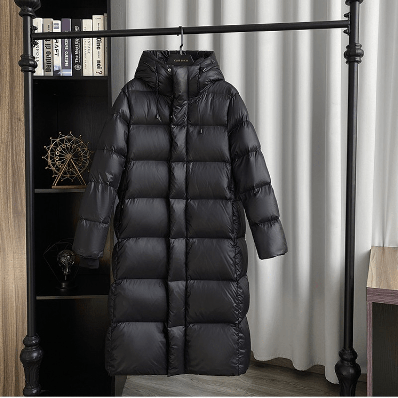 Amara | Quilted Winter Jacket with Hood