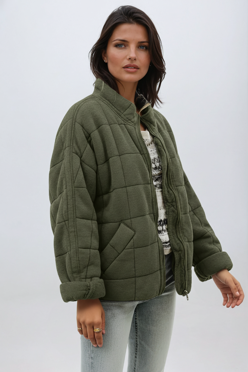 Juliette | Oversized Quilted Coat