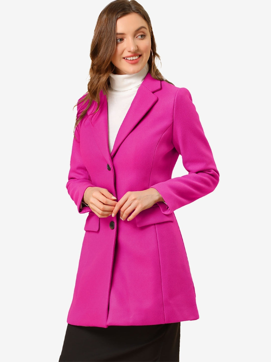 Marielle | Classic Wool Coat with Collar