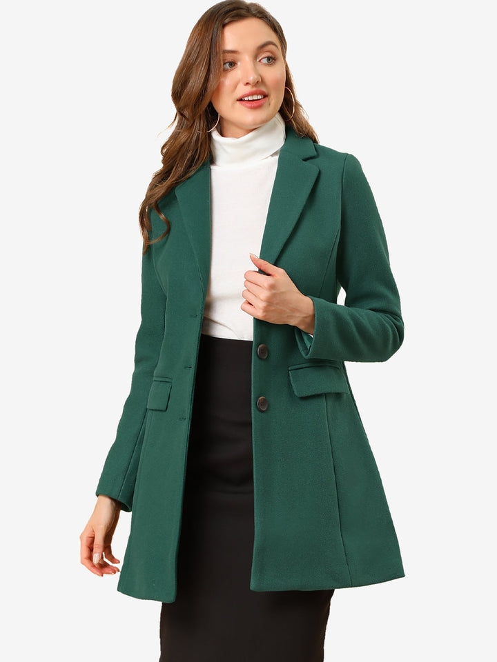 Marielle | Classic Wool Coat with Collar