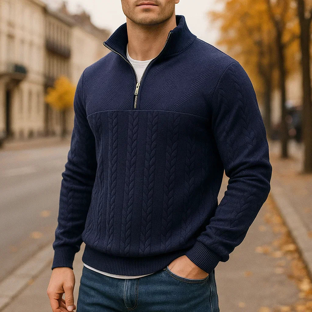 Henry | Premium Quarter Zip Sweatshirt