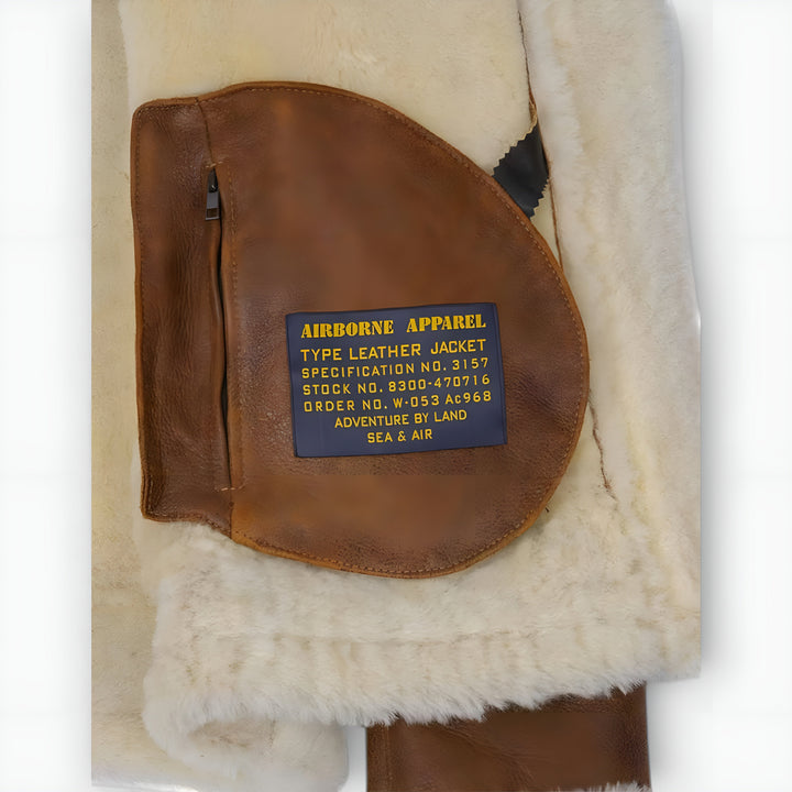 Aron™ | Bomber jacket with fur hood