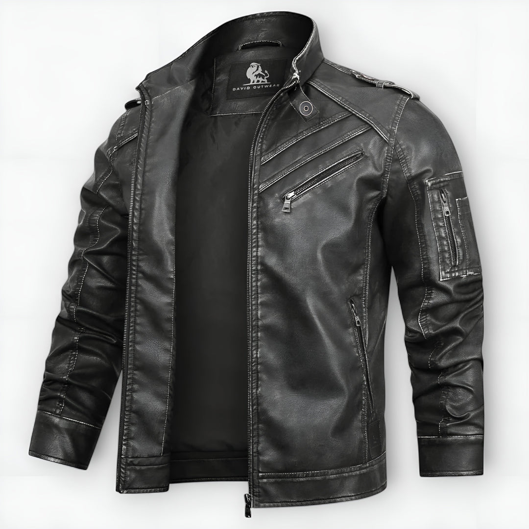 Nicolas™ | Engine Leather Jacket