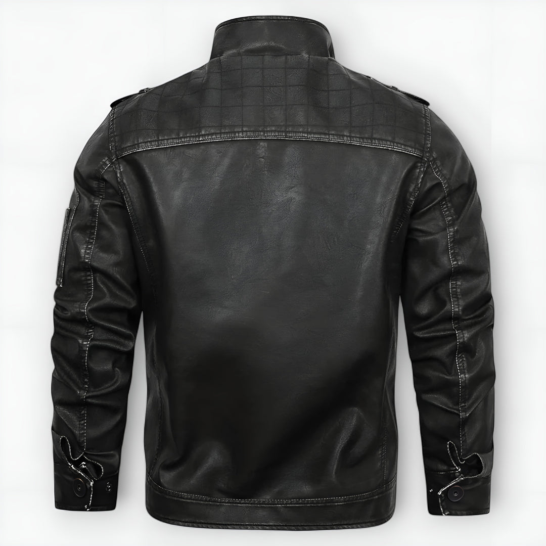 Nicolas™ | Engine Leather Jacket