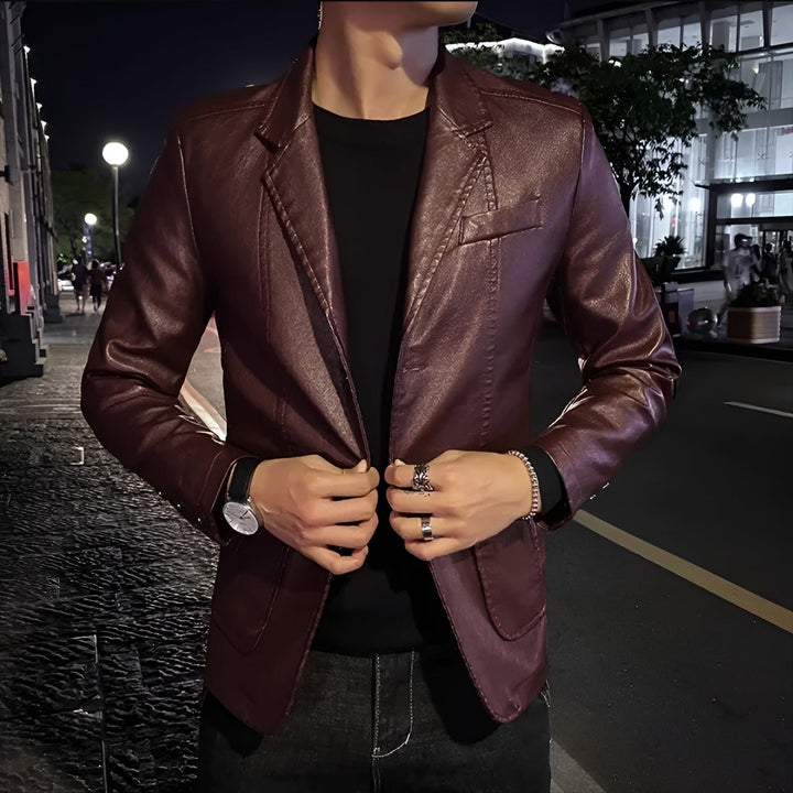 Thierry™ | Business Casual Leather Jacket