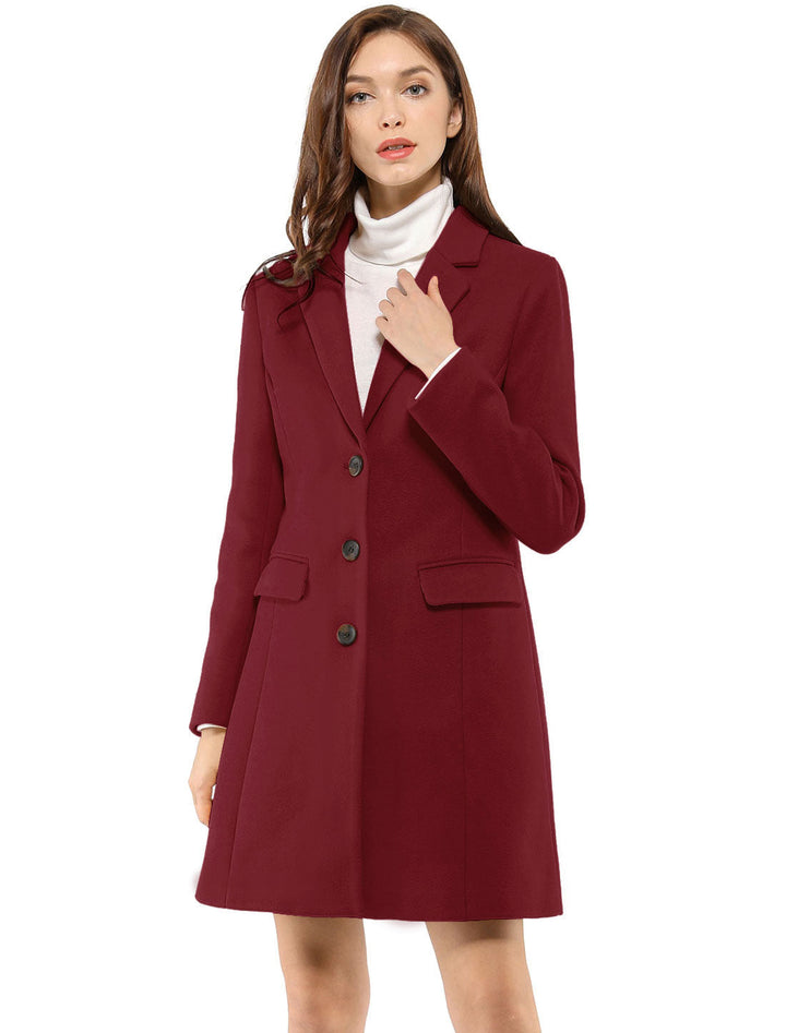 Marielle | Classic Wool Coat with Collar