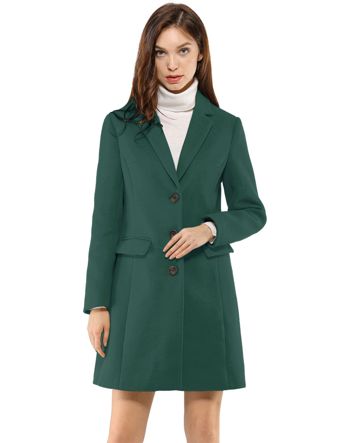 Marielle | Classic Wool Coat with Collar
