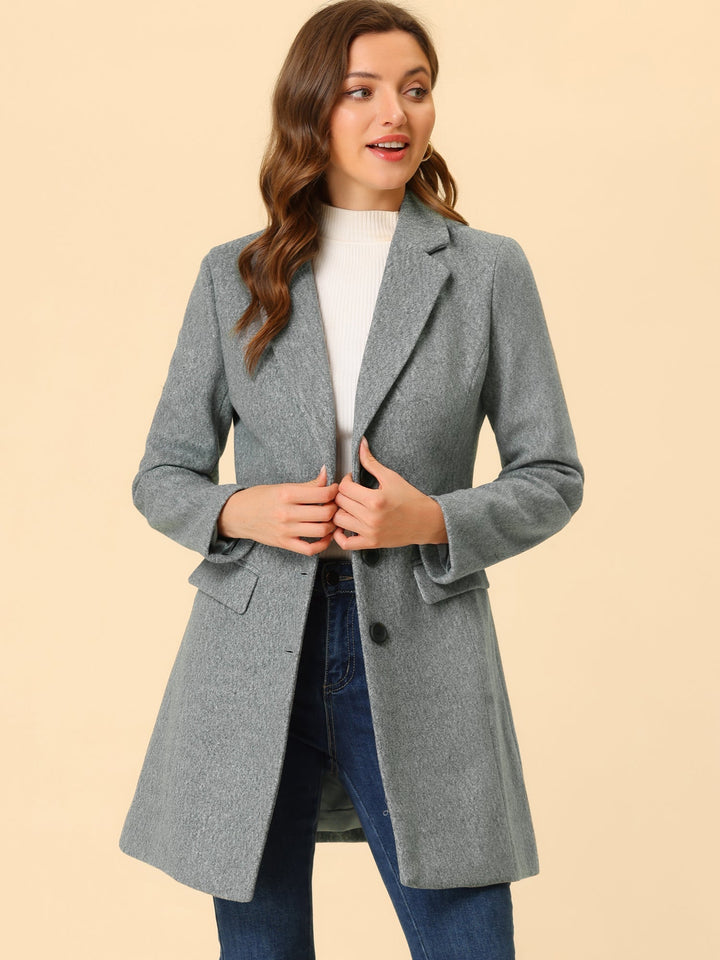 Marielle | Classic Wool Coat with Collar