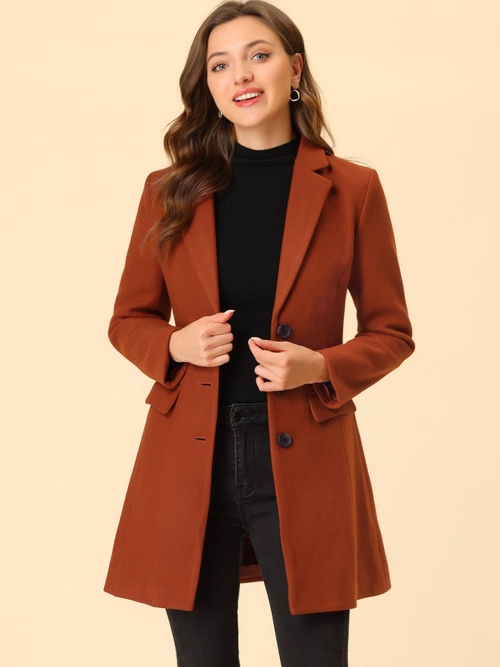 Marielle | Classic Wool Coat with Collar